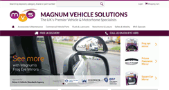 Desktop Screenshot of magnumvs.co.uk